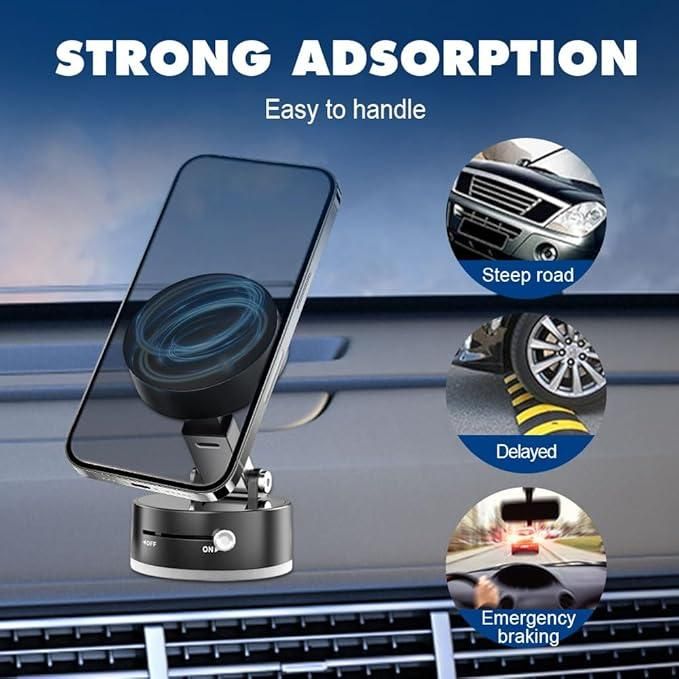 Vacuum Magnetic Suction Phone Holder - 2Goat store