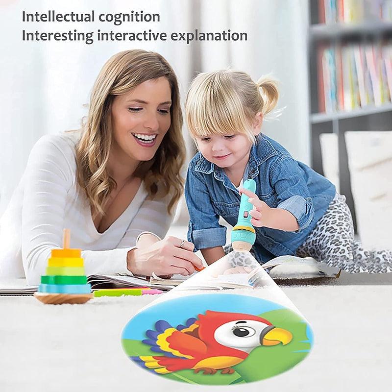 Slide Flashlight Torch Education Learning�Kids Toy - 2Goat store