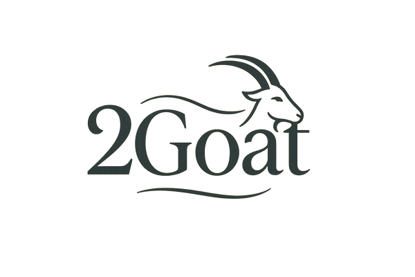 2Goat in stylish font