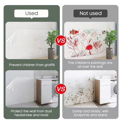 Self - Adhesive Transparent Electrostatic Wall Protection Film Buy 1 Get 1 Free - 2Goat store