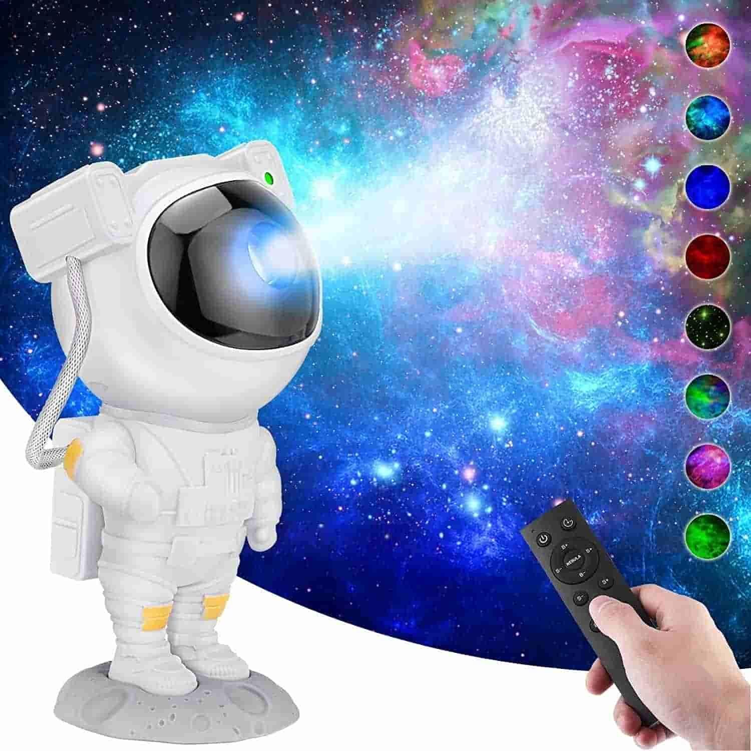 Astronaut Galaxy Projector - 360 Magnetic Head Rotation, Remote Control - 2Goat store
