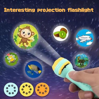 Slide Flashlight Torch Education Learning�Kids Toy - 2Goat store