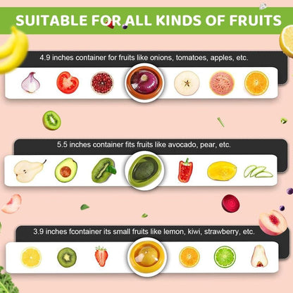 Silicone Fruit & Veg Anti - Decompose Container set (2pcs) - 2Goat store