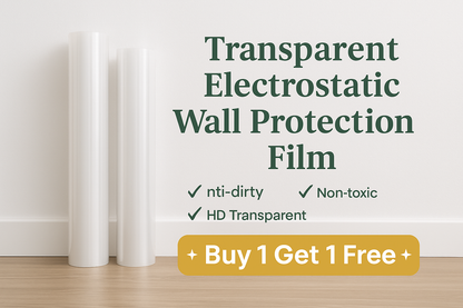 🛡️ Invisible Wall Protector – Self-Adhesive Transparent Film (Buy 1 Get 1 Free)