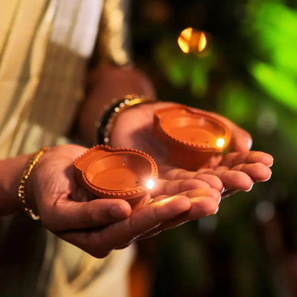 Eco-Friendly LED Water Sensor Diyas | Baby-Safe,& Anti-Pollution