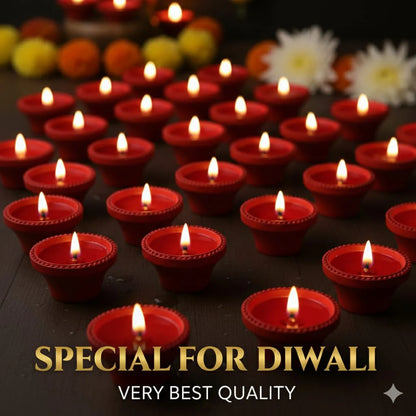 Eco-Friendly LED Water Sensor Diyas | Baby-Safe,& Anti-Pollution